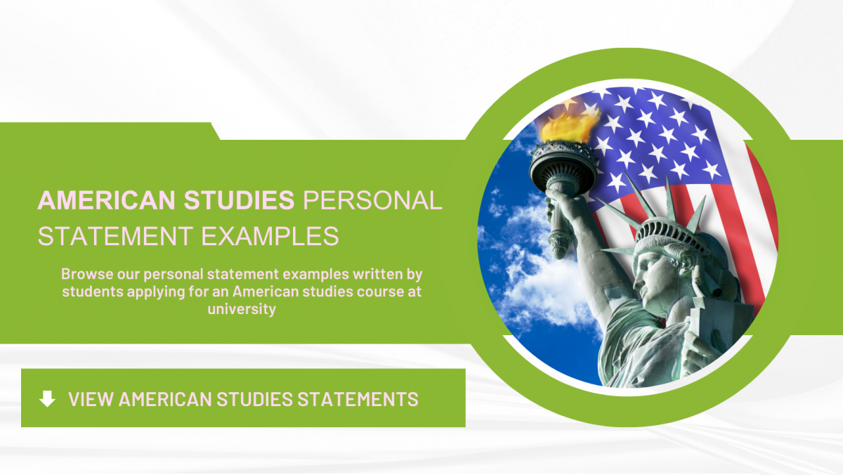 american studies personal statement